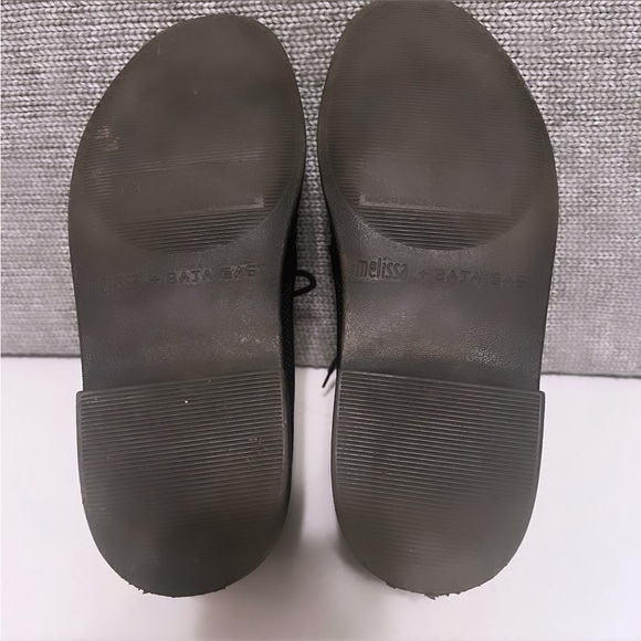 MELISSA + BAJA EAST Black Desert Python Embossed Lace Up Ankle Booties Size 9 - Picture 13 of 13